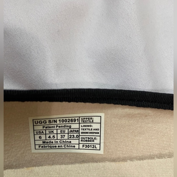 UGG Women’s Marrakech Indah Espadrille Ballet Flat Black/Tan Sz 6 EUC, Spring - Picture 11 of 13